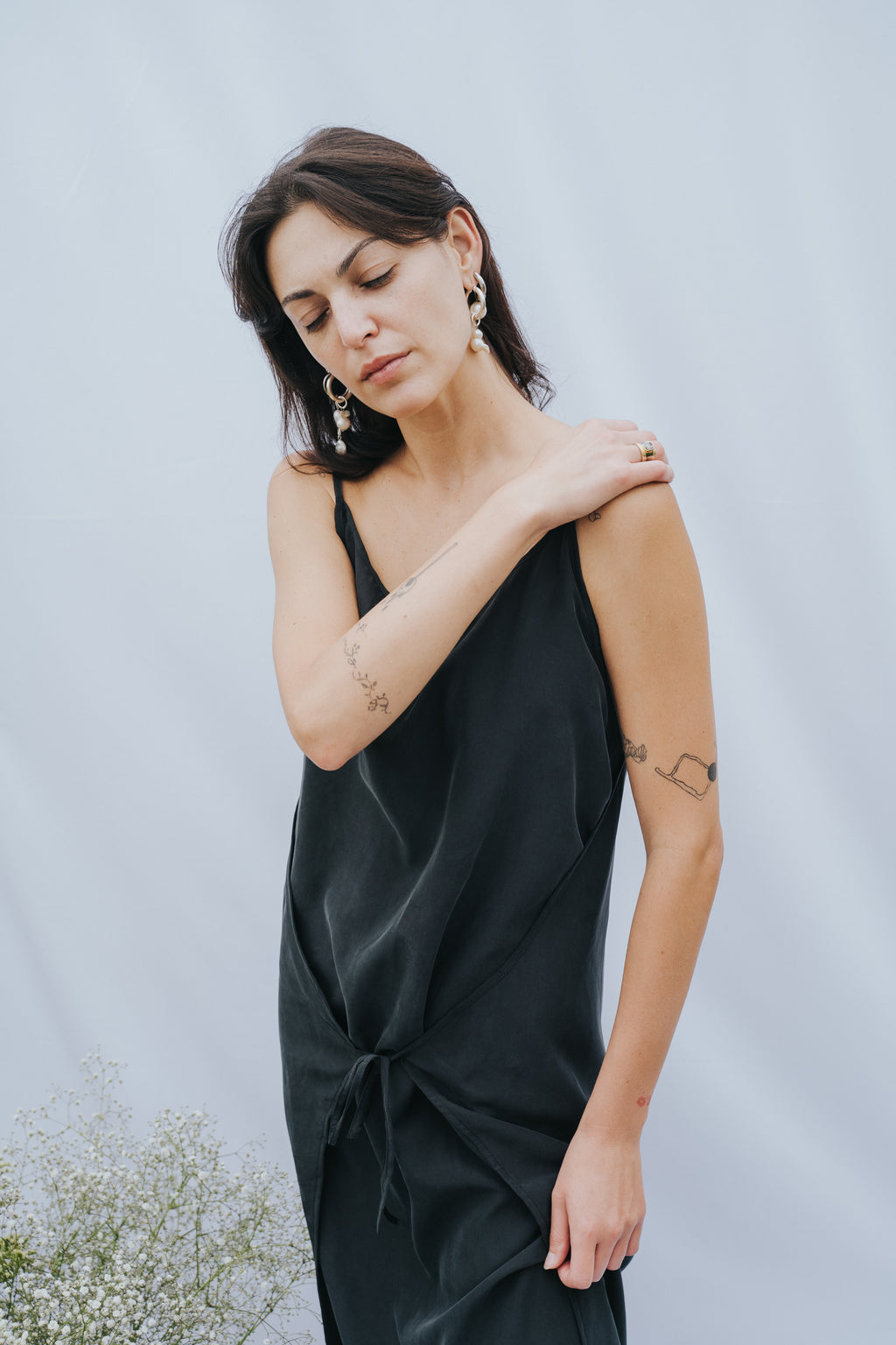 Tulip Dress - Black
