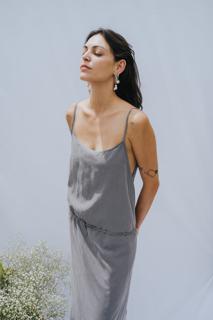 Tulip Dress - Gray