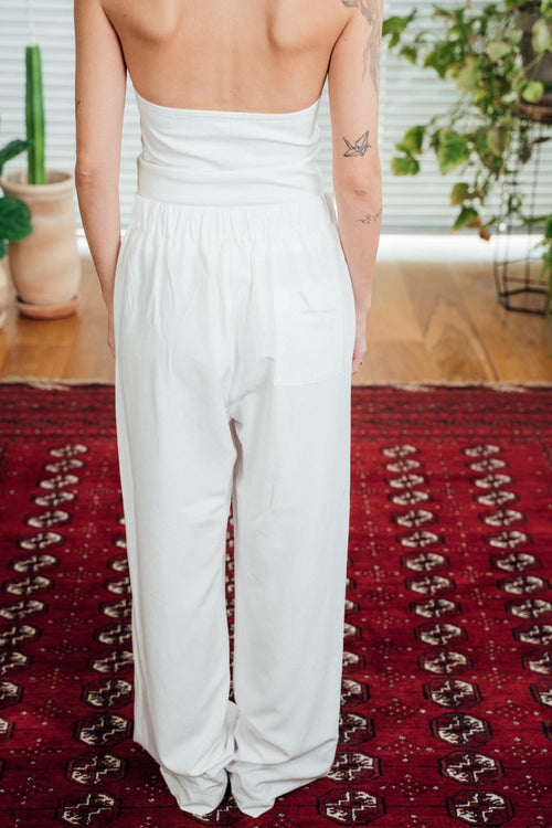 Damiana Pants - White