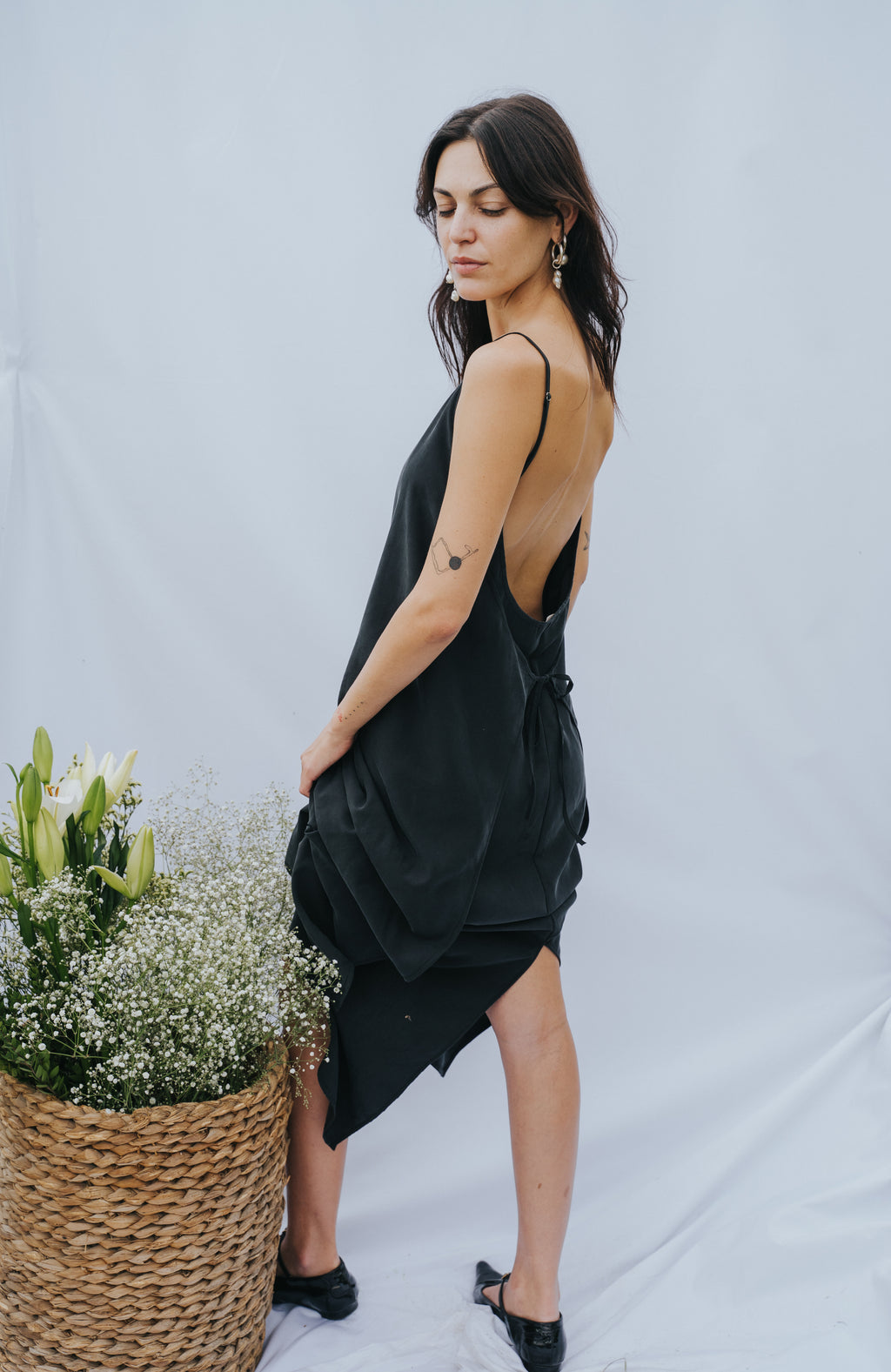 Tulip Dress - Black