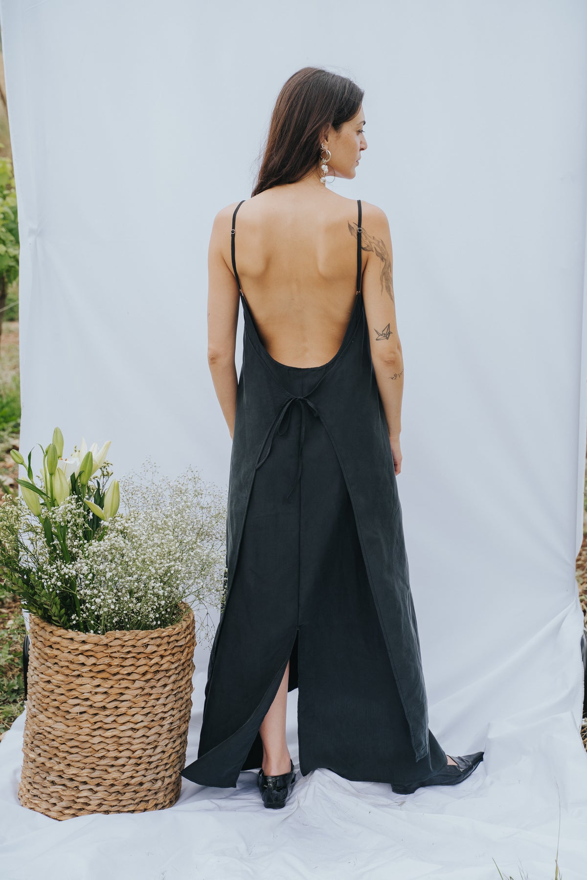 Tulip Dress - Black