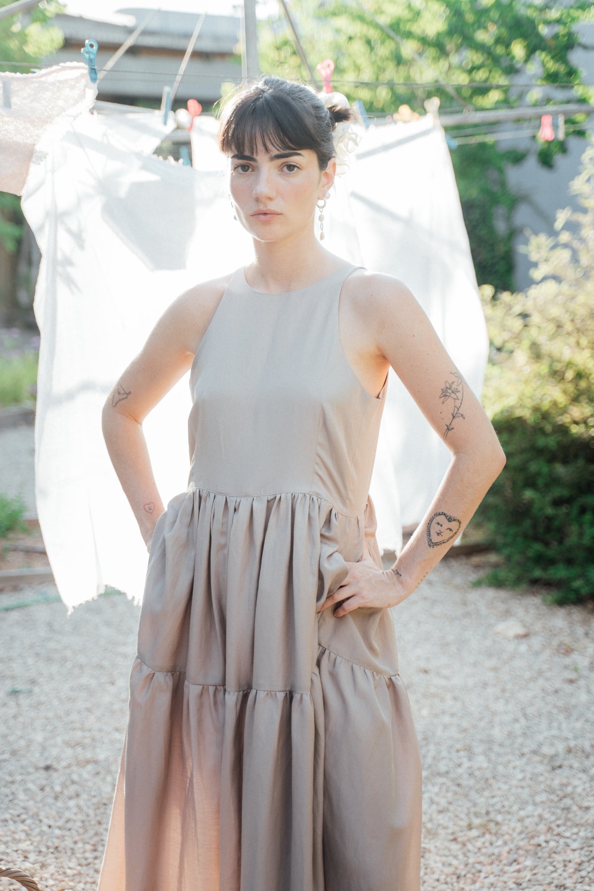 Laurel Dress - Sand