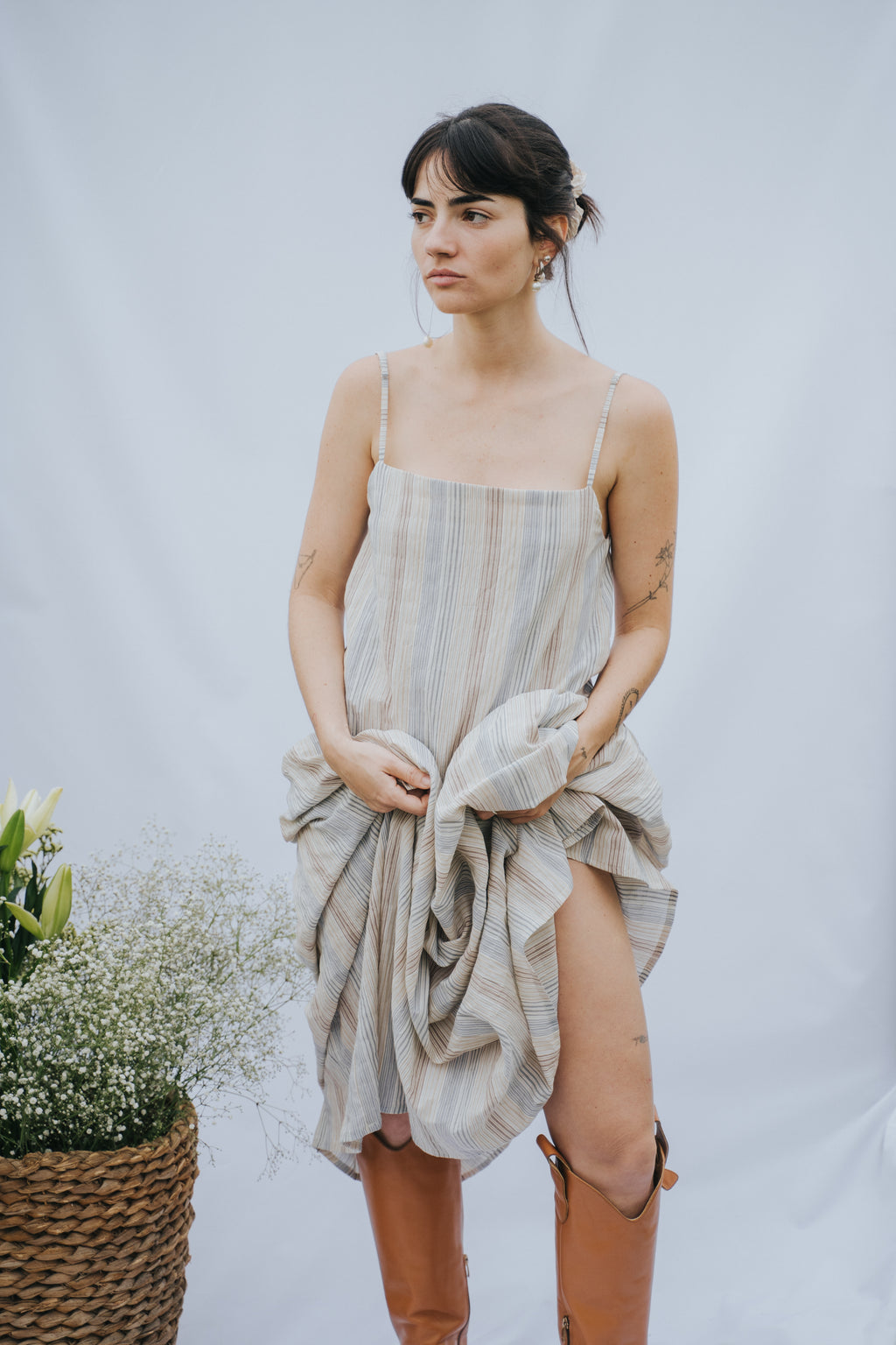 Bluebell Dress - Stripes