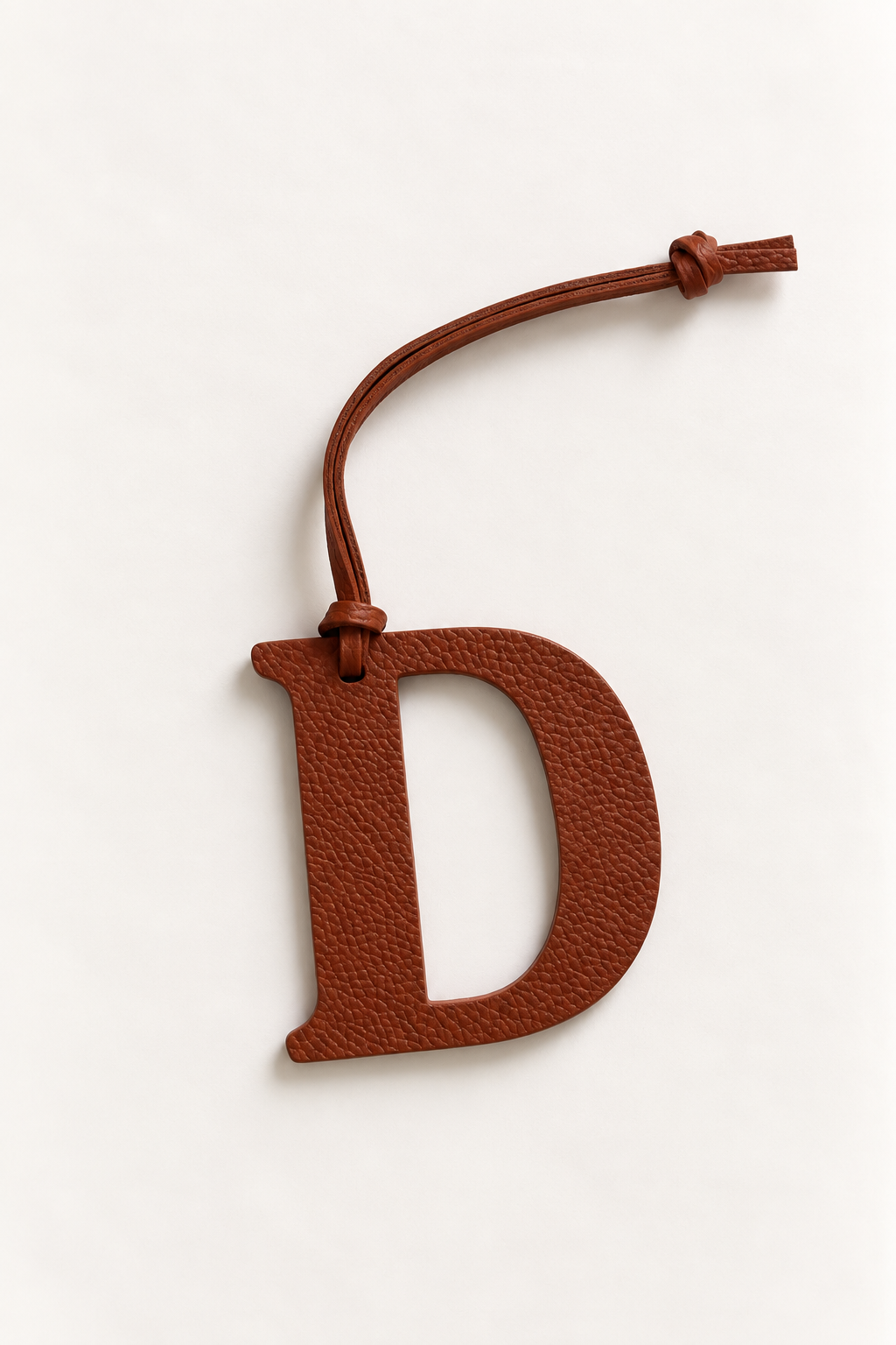 Letter Bag Charm