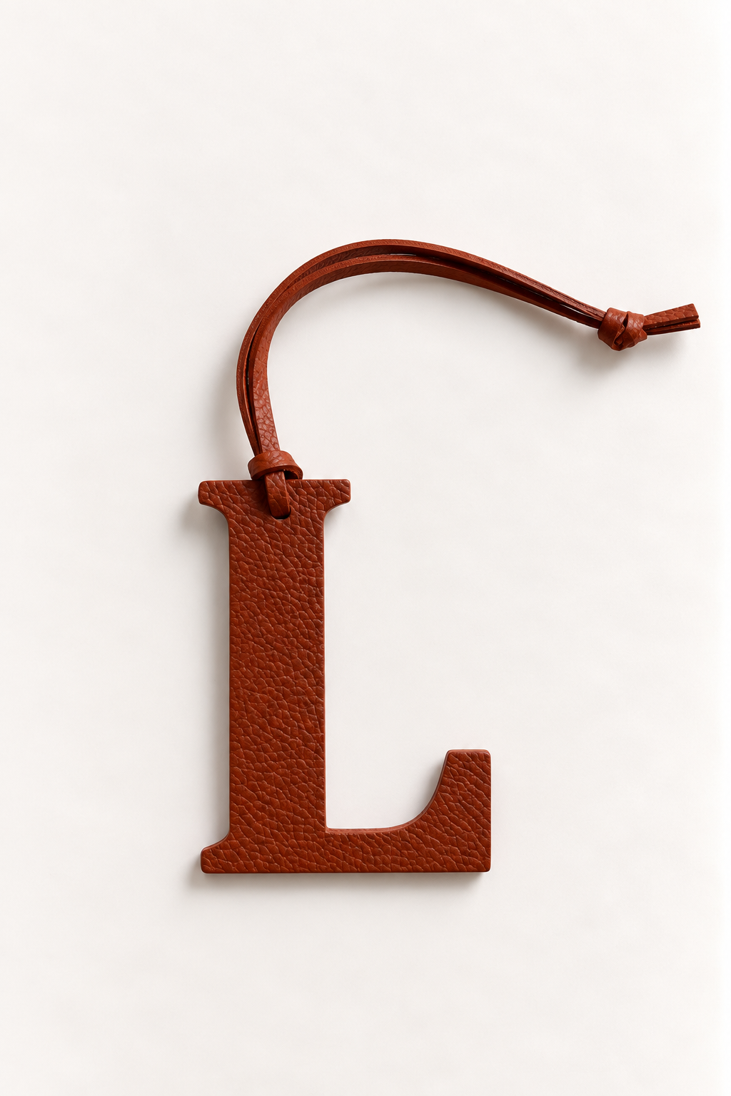 Letter Bag Charm