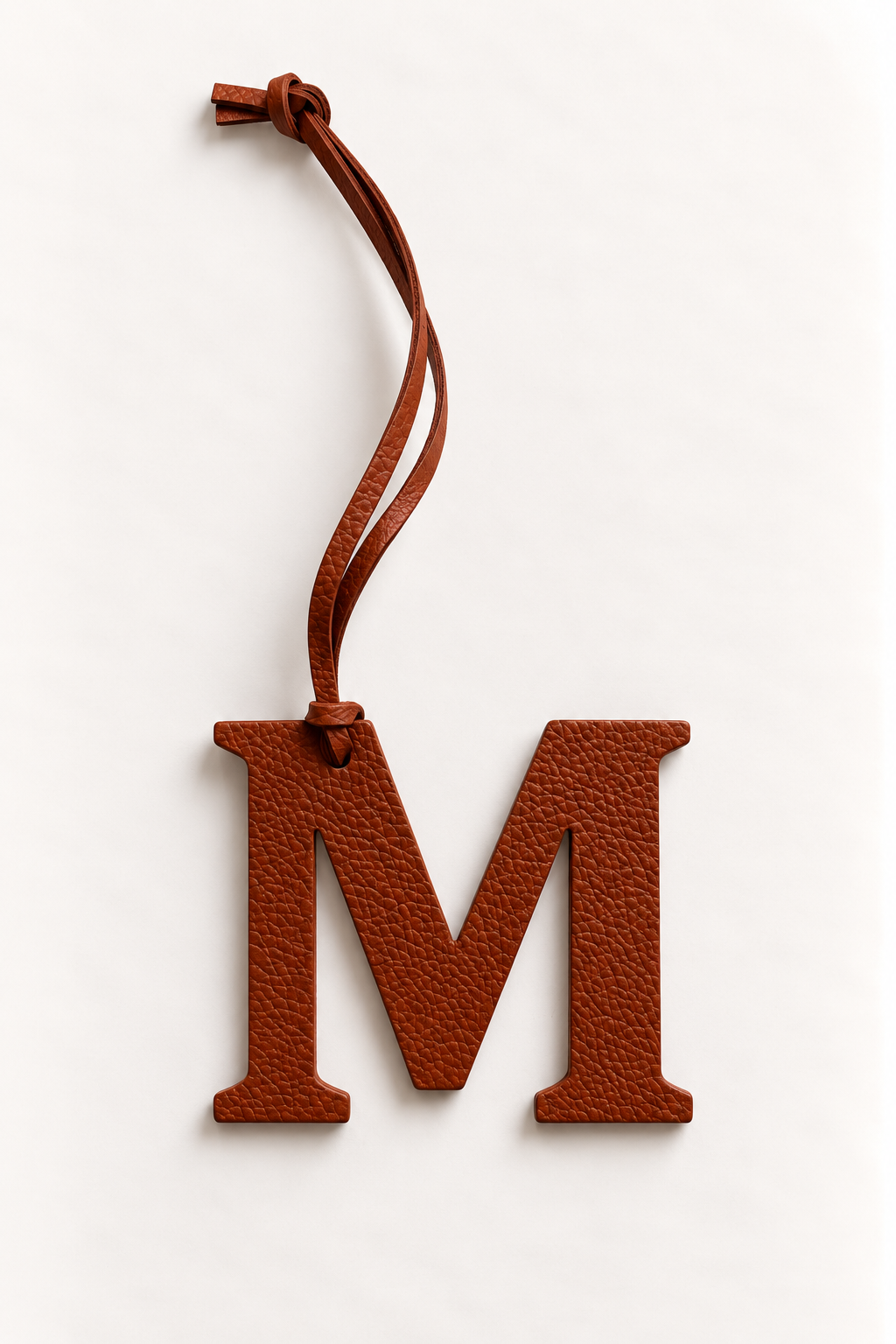 Letter Bag Charm